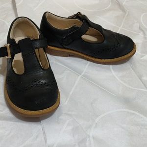 Clarks Girls Leather Shoes 'Comet Reign'